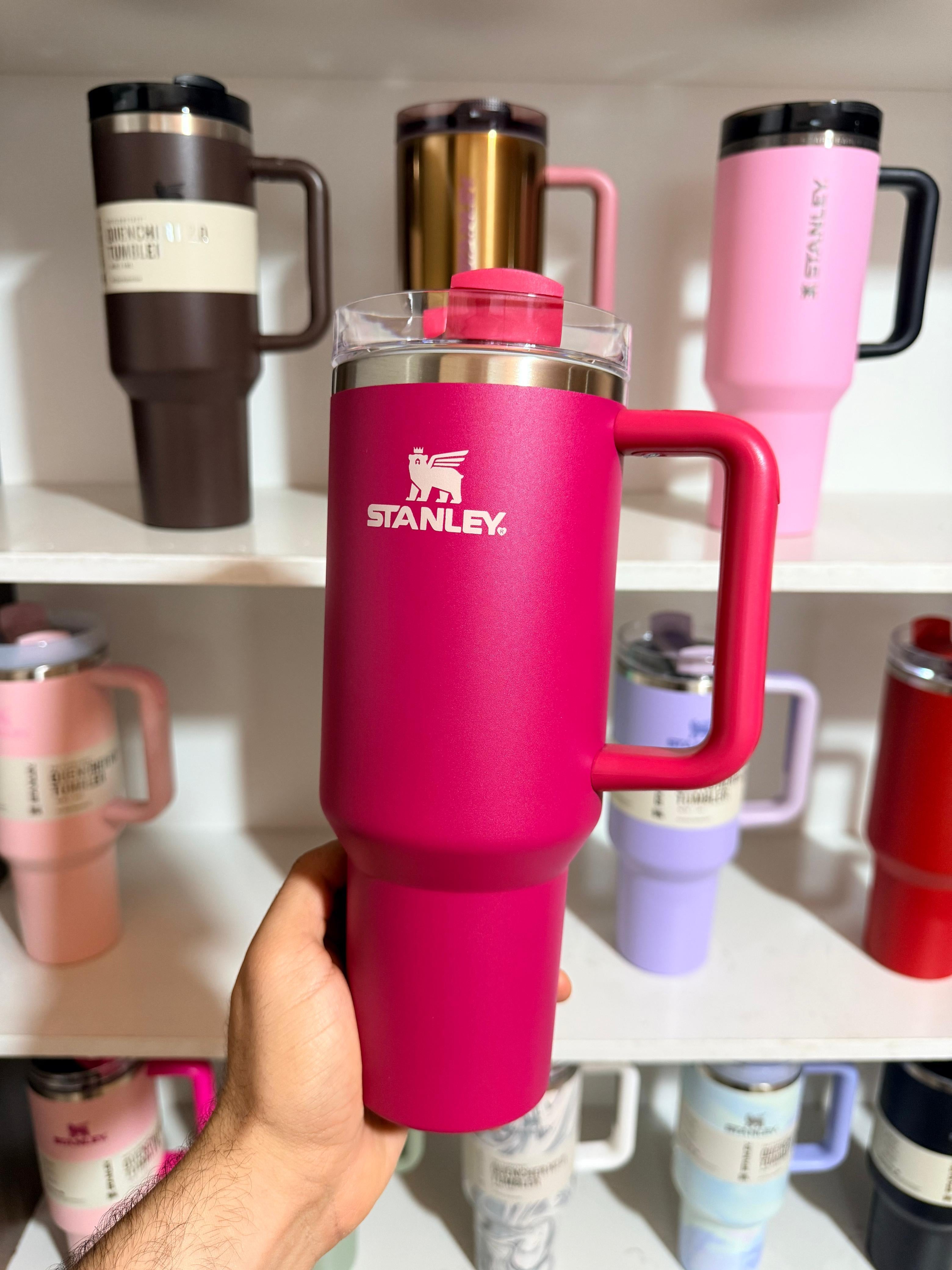 كوب ستانلي وردي طوخ