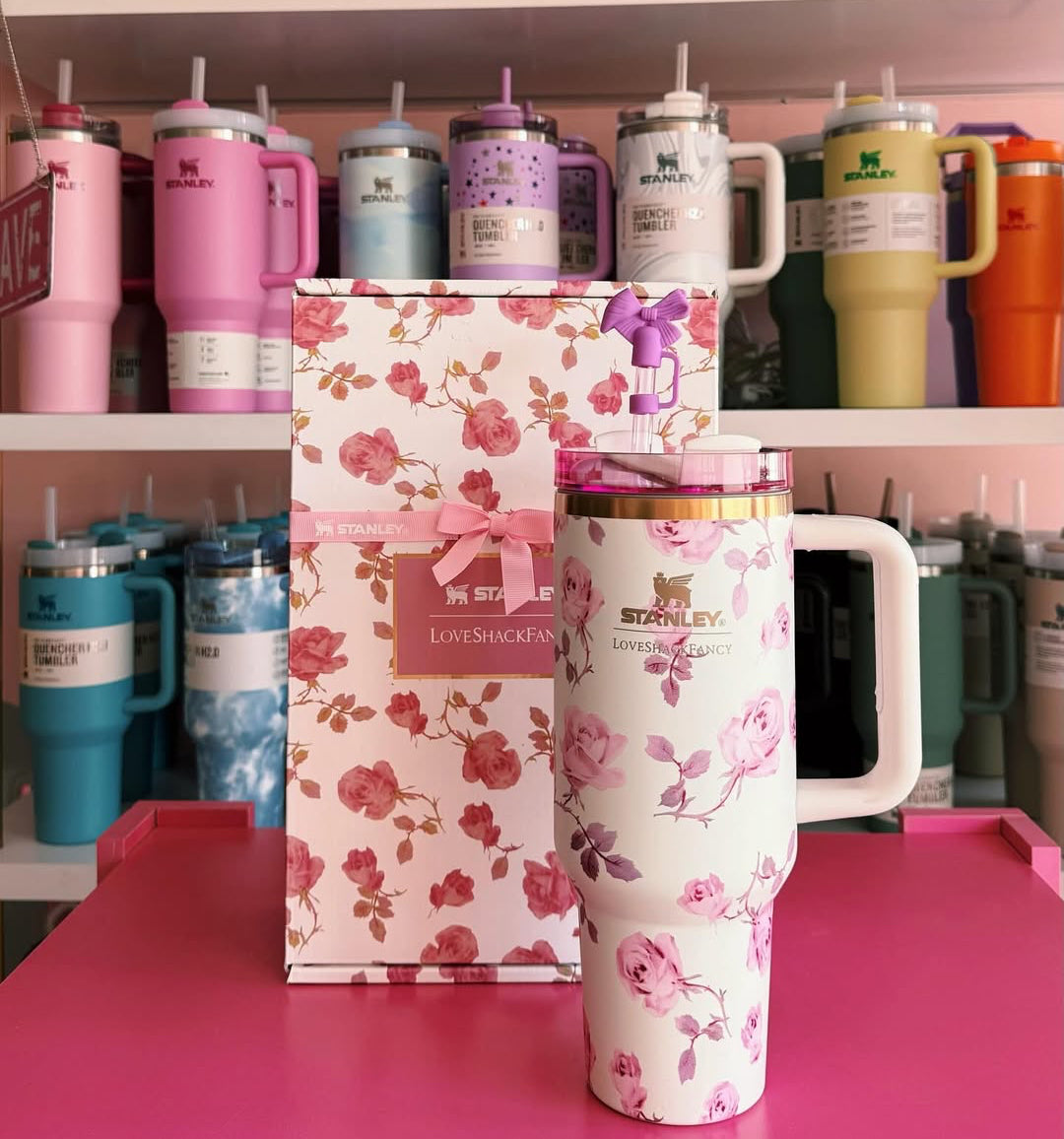 ستانلي مزخرف ورد وردي