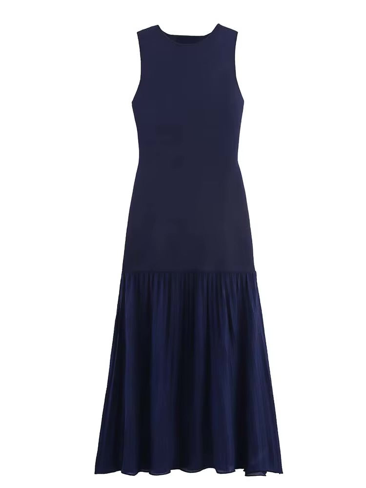 فستان كات أزرق بتصميم أنيق وعصري