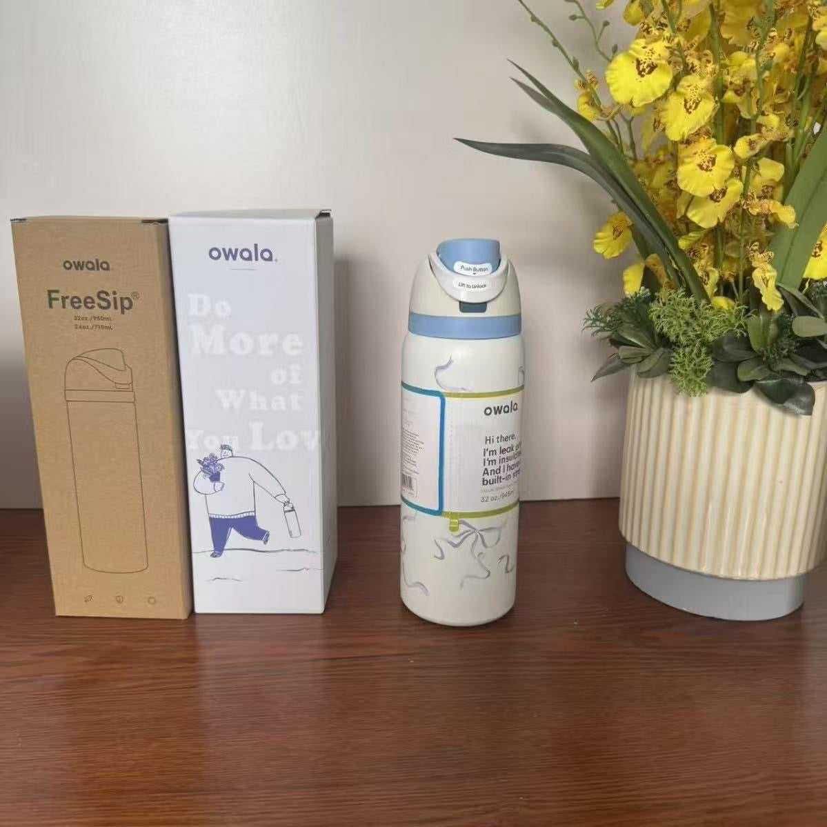 مج أولا حراري مع شفاط – 
تصميم يخطف الأنظار لون سماوي فاتح بفيونكات